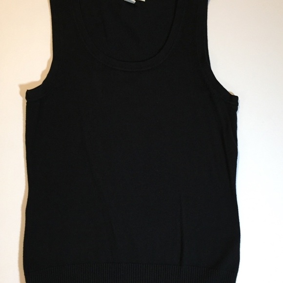 🌸 Bundle of 2 Merona Sleeveless Tops S Black & Brown - Picture 3 of 14